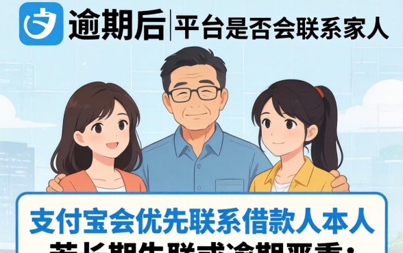 花呗逾期会打电话给家人吗，花呗逾期多久会联系家人