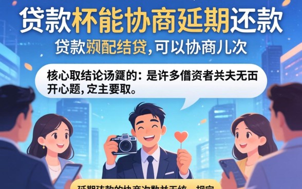 网上贷可以协商几次延期还款？网贷延期还款最多可以申请几次？