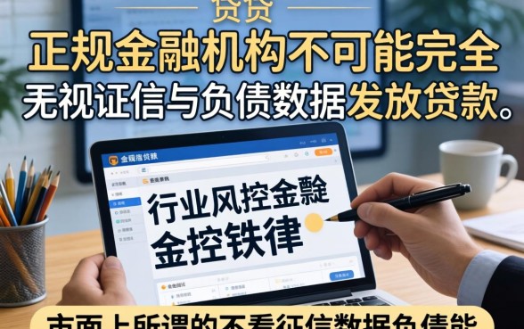 不看征信负债能拿款吗，2024哪里有黑户必下口子