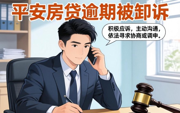 平安房贷逾期被起诉应诉指南，房贷逾期被起诉怎么应诉