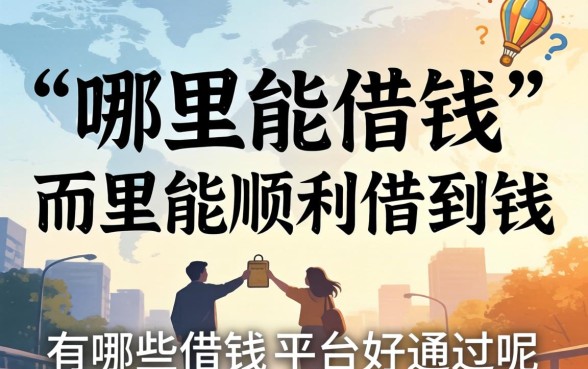 有哪些借钱的平台好通过呢，哪个网贷下款快秒批