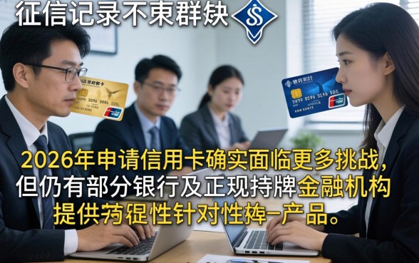 征信差哪家银行可以办信用卡，征信不好能办信用卡的银行有哪些