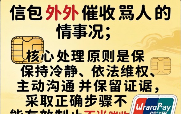 信用卡外包催收骂人怎么处理，信用卡催收骂人投诉渠道及应对方法