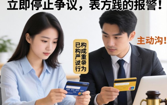 刷了朋友的信用卡对方要报警怎么办？信用卡盗刷立案标准与后果