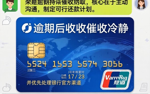 信用卡逾期发催收短信怎么办，信用卡逾期催收短信如何应对处理