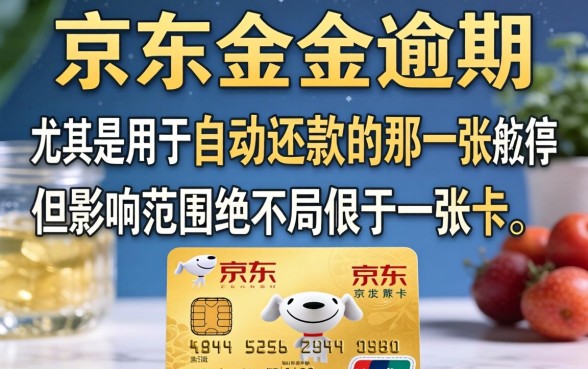 京东金条逾期会冻结所有银行卡吗？京东金条逾期影响几个银行卡