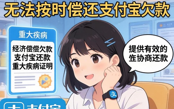 支付宝协商还款重大疾病证明怎么开？支付宝协商还款重大疾病证明模板及流程详解