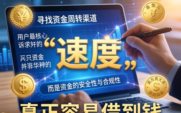 容易借到钱的正规平台软件有哪些，哪个下款快通过率高？