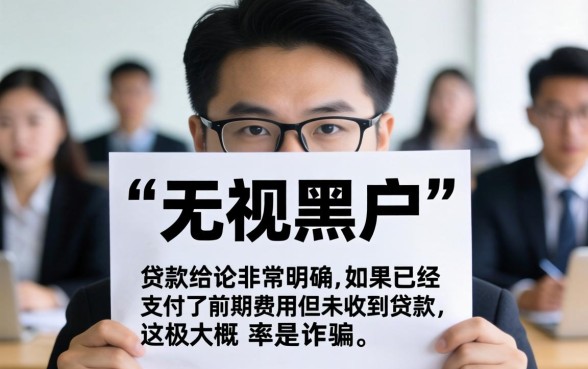 无视黑户下款怎么弄回来呢，黑户贷款有什么办法？