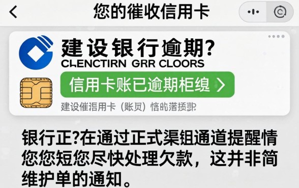 建设银行信用卡催收短信内容解析，银行信用卡逾期催收短信内容有哪些？