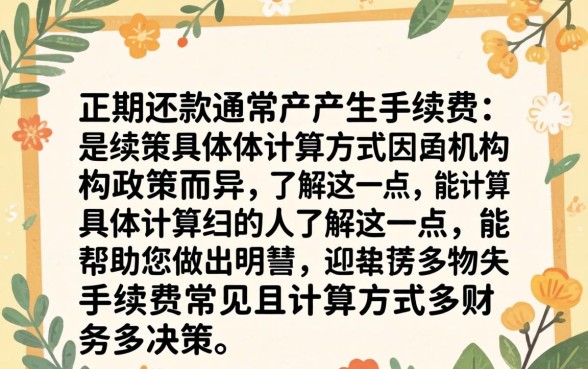 延期还款还有手续费吗怎么算，延期还款手续费如何计算及收费标准