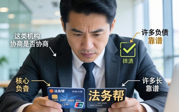 法务帮个人协商信用卡靠谱吗？找法务协商信用卡债务真的可靠吗？
