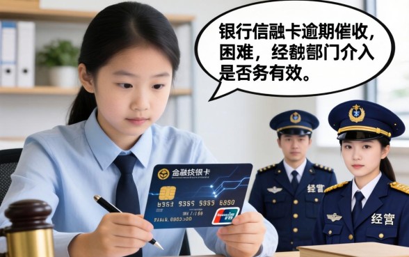 经侦介入信用卡催收是否有效？信用卡逾期经侦立案后果与协商技巧