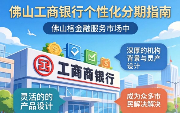 佛山工商银行个性化分期怎么办理？工商银行分期付款条件与流程详解