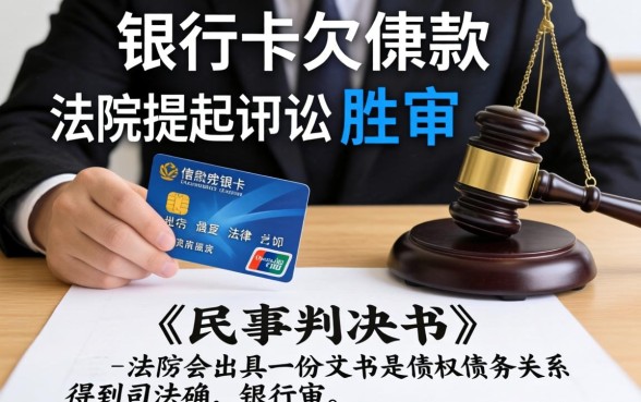 银行起诉信用卡判决书怎么写？信用卡逾期被起诉判决书范文