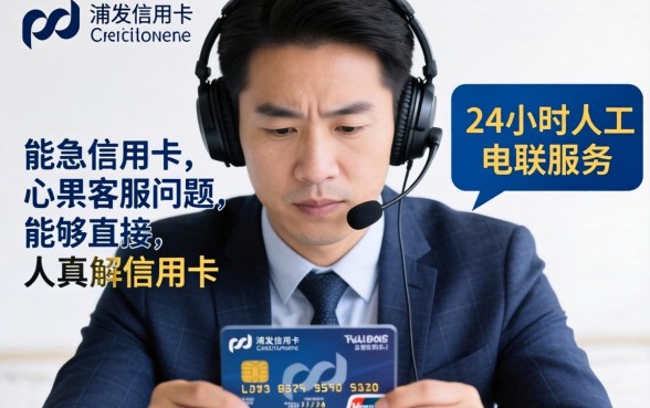 浦发信用卡24小时人工电联，如何快速接通浦发信用卡人工服务？