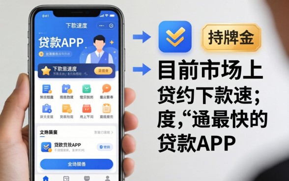 哪款贷款APP下款速度最快？秒下款贷款APP推荐，急用钱必看！