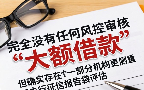 大额借款平台不看大数据的有哪些，怎么申请容易通过？