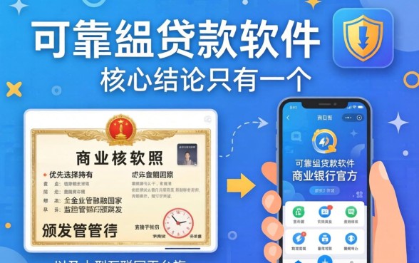 正规贷款软件有哪些，在什么软件上贷款正规可靠？