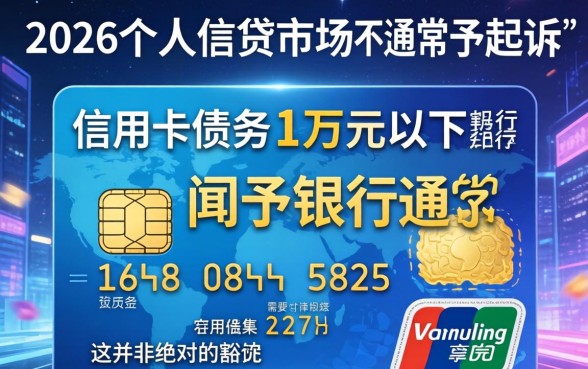 信用卡欠款1万以下不起诉会怎样处理，逾期不还的后果有哪些？