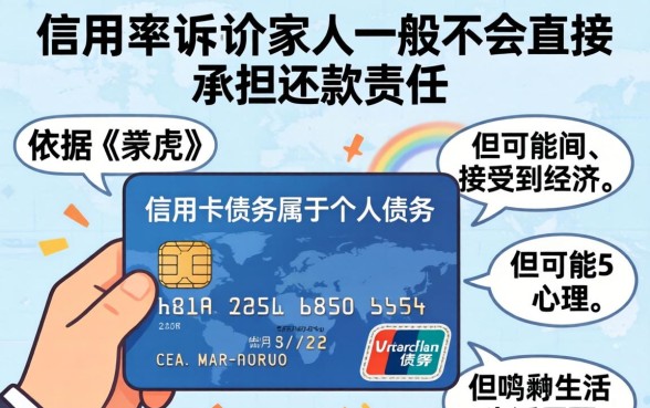 信用卡被起诉家人会有影响吗？信用卡被起诉会影响家人吗？