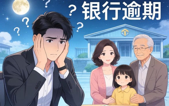 梦见家人银行要逾期怎么回事，家人银行贷款逾期如何解决
