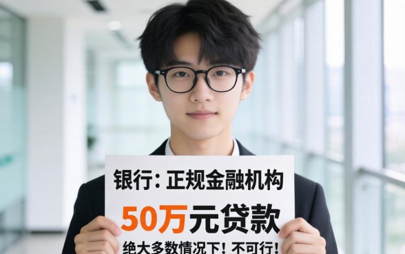 19岁可不可以贷款50万，银行贷款需要什么条件？