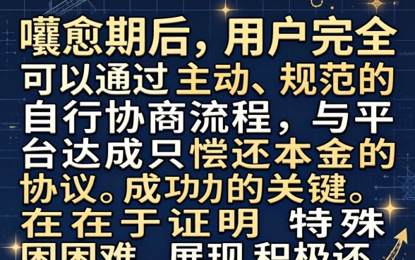 借呗逾期如何自己协商还本金？借呗逾期协商还本金技巧与步骤