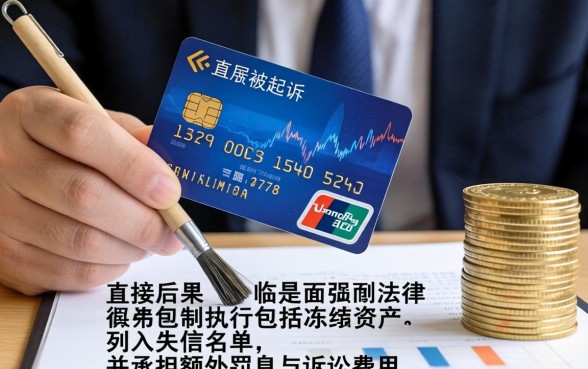 刷信用卡被起诉有什么严重后果？信用卡逾期被起诉立案后的真实后果与应对方法