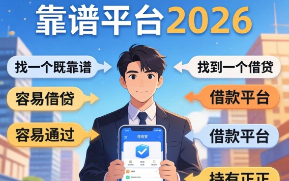 哪个借钱平台靠谱又容易通过？2026年正规低息贷款平台推荐