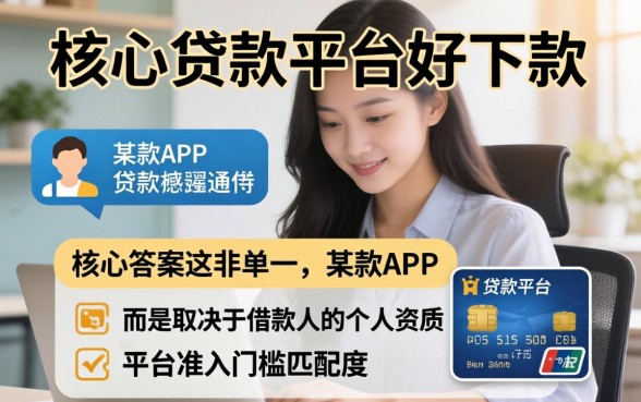 哪个网上贷款平台好下款的，正规容易通过秒批的有哪些