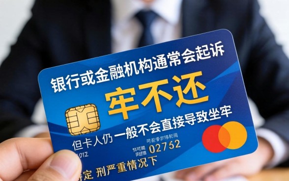 借信用卡不还起诉会坐牢吗？信用卡逾期被起诉真的会坐牢吗