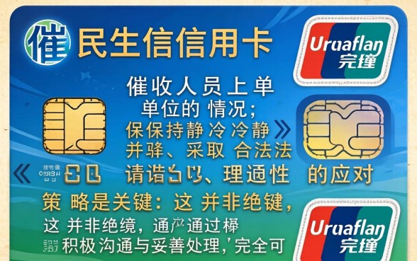 民生信用卡催收上单位怎么办，信用卡催收上门应对策略