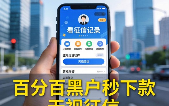 什么软件借贷不看征信记录，哪个不看征信下款快