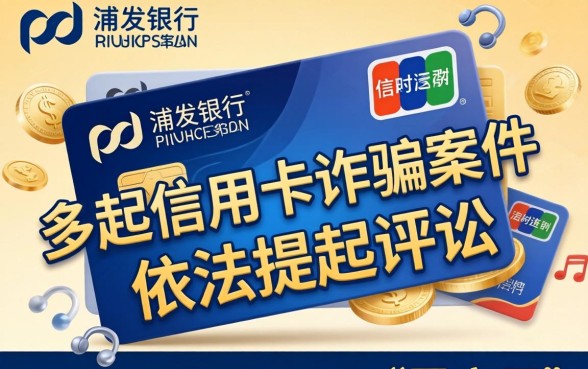 浦发银行起诉信用卡诈骗案件，如何应对信用卡诈骗诉讼？信用卡诈骗案件处理指南