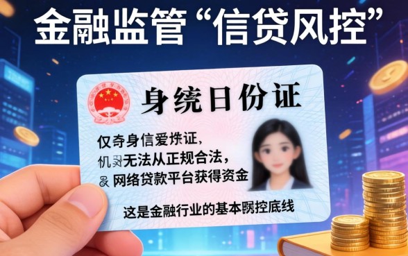 仅有身份证可以网络贷款吗，仅凭身份证贷款靠谱吗