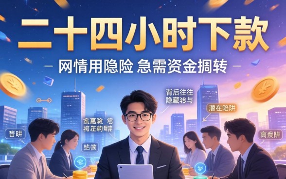 网贷口子声称二十四小时下款是真的吗？网贷二十四小时下款口子靠谱吗？