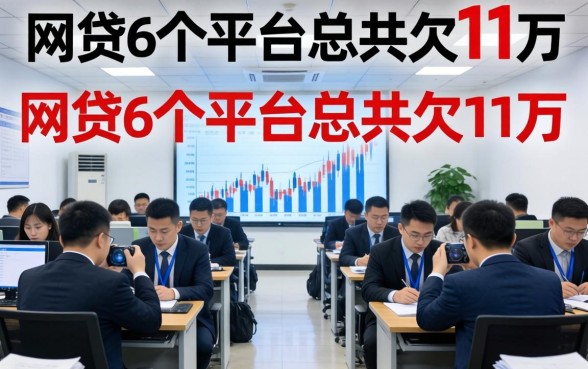 网贷6个平台总共欠11万怎么办？会被起诉吗？