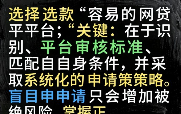 如何选择下款容易的网贷平台？下款快的网贷平台有哪些靠谱推荐