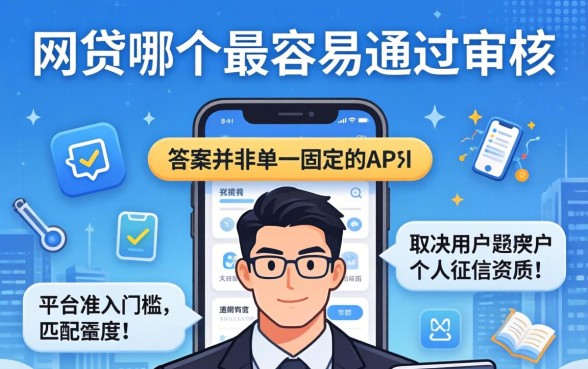 网贷哪个最容易通过审核的，2026年正规贷款口子怎么申请必下款