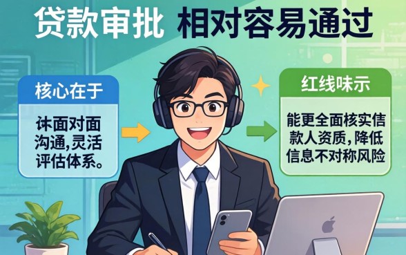 线下贷款为什么那么容易通过，线下贷款容易通过的原因是什么