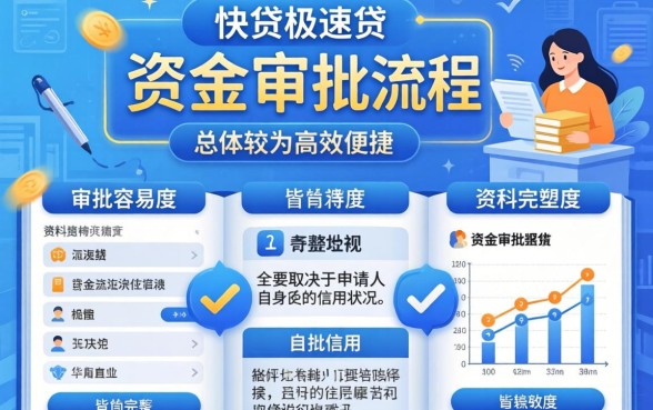 快贷极速贷贷款是否容易审批？快贷极速贷审批容易吗？