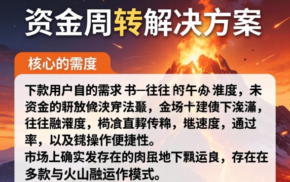 类似火山融一样的借钱软件有哪些，靠谱容易下款吗？