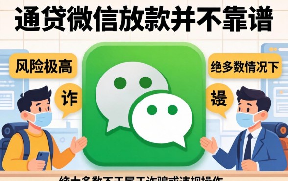 网贷通过微信放款真的靠谱吗，微信网贷放款安全吗可靠吗