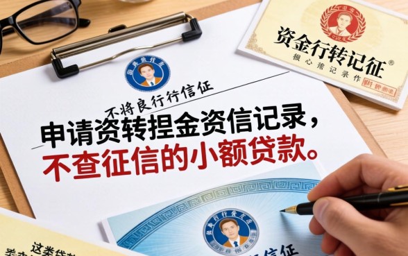 如何申请不查征信的小额贷款，长尾疑问词，不查征信的小额贷款怎么申请容易通过