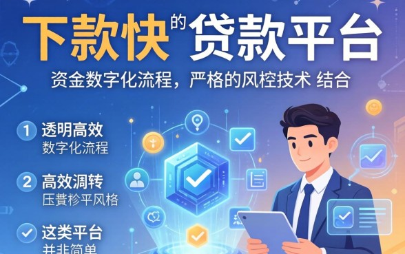 下款快的贷款平台有哪些特点，下款快的贷款平台有哪些特点怎么选择
