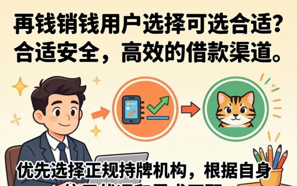 急需用钱哪里能快速借到？哪些口子适合急需用钱的用户