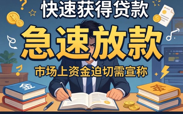 哪些贷款产品能迅速放款呢？秒批秒到账的贷款平台有哪些推荐？