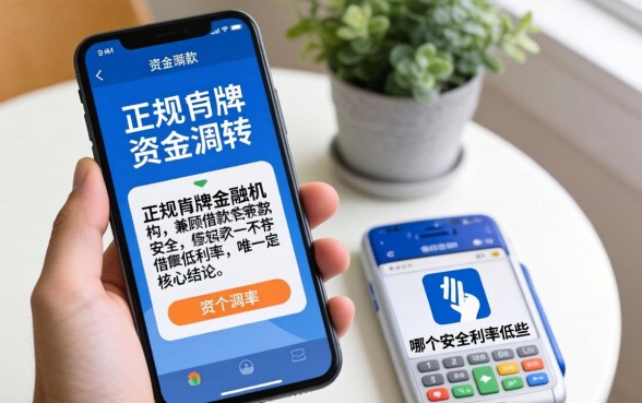 手机借款哪个安全利率低些，正规靠谱平台有哪些