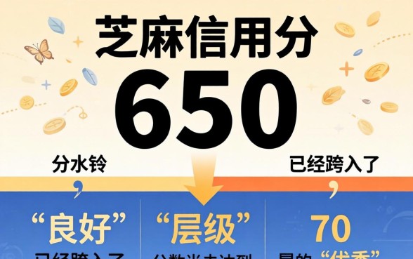 芝麻信用分650贷款口子有哪些？哪里能借到钱？